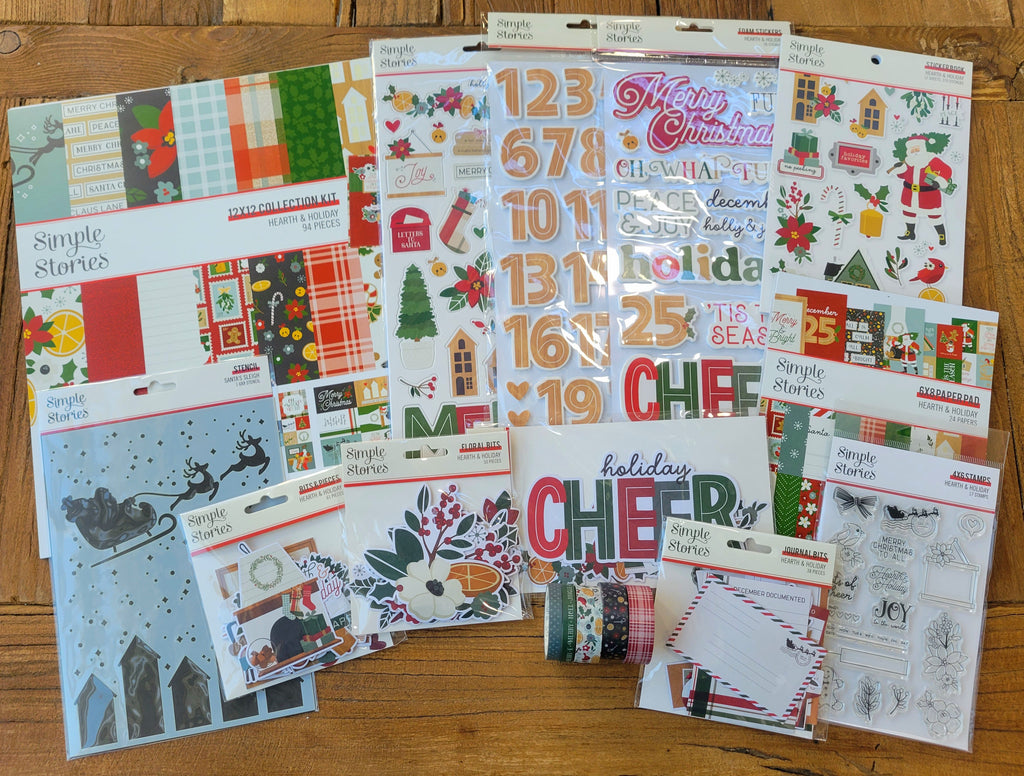 NEW! Hearth & Holiday Christmas Mega Scrapbook Bundle