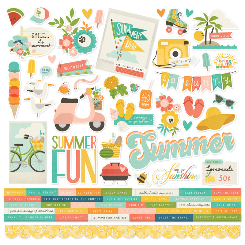 Summer Snapshots - Journal Bits & Pieces