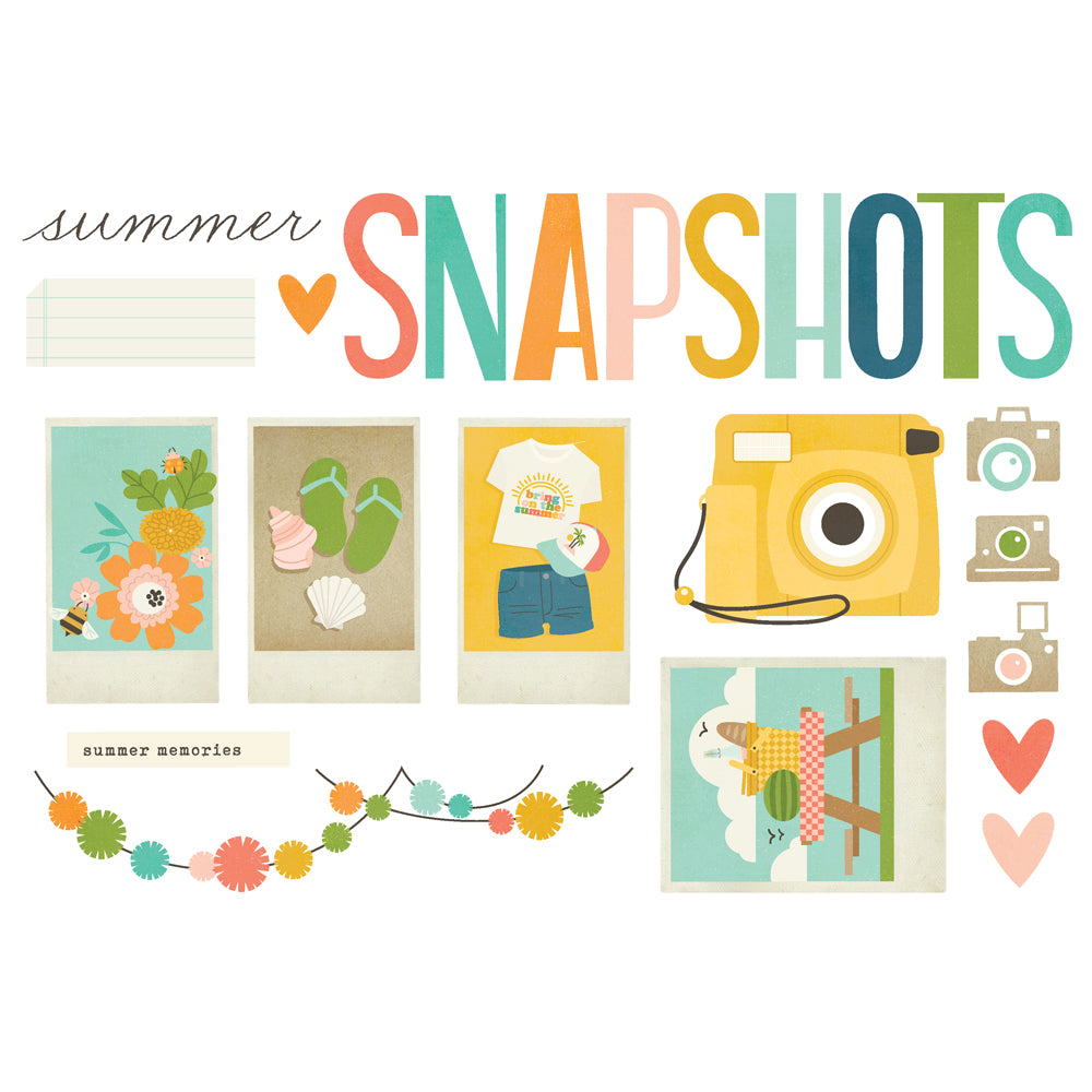 Summer Snapshots - Simple Pages Page Pieces