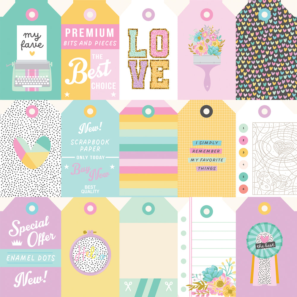 Crafty Things  - Tags Elements