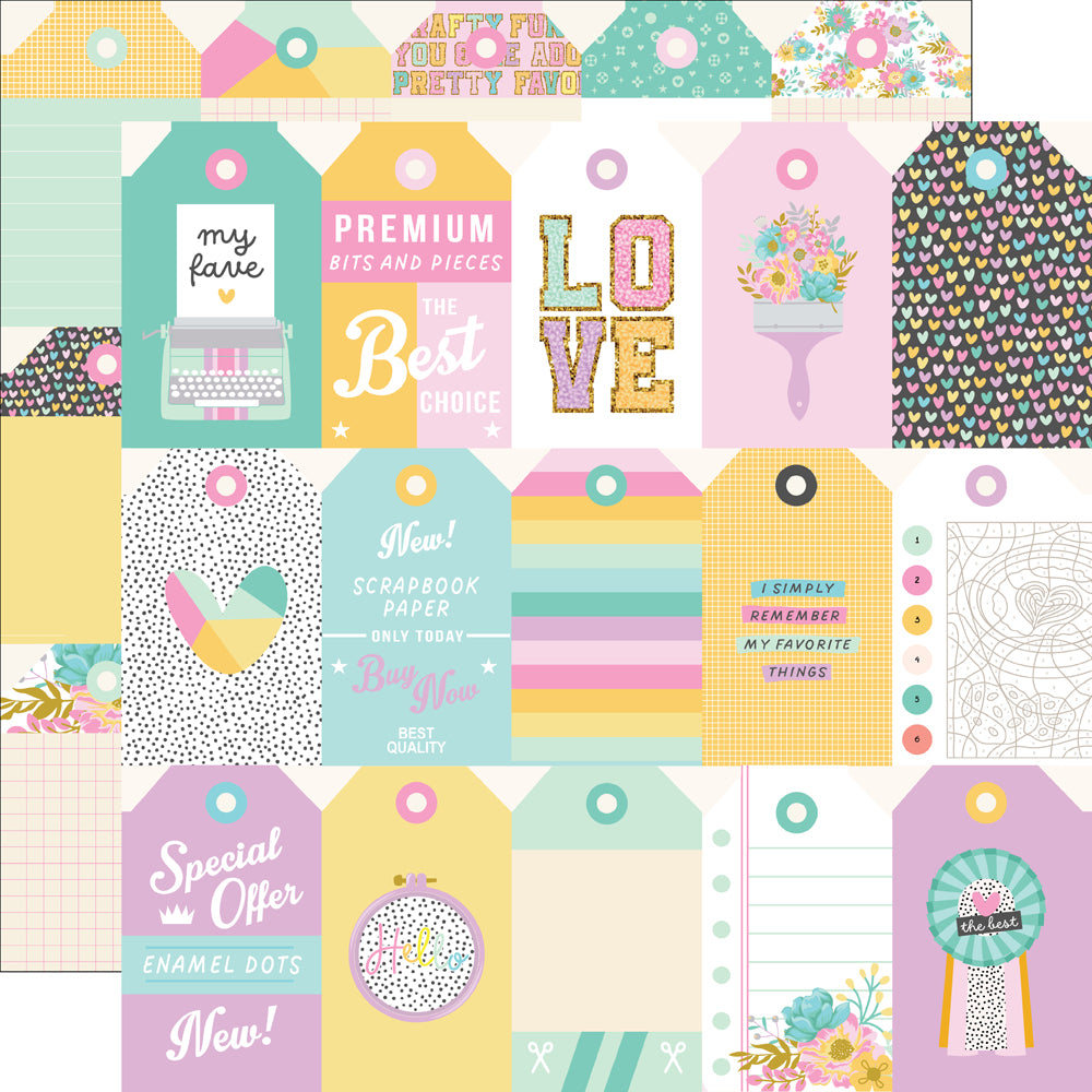 Crafty Things  - Tags Elements