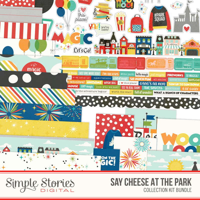 Say Cheese Fantasy at the Park Digital Collection Kit