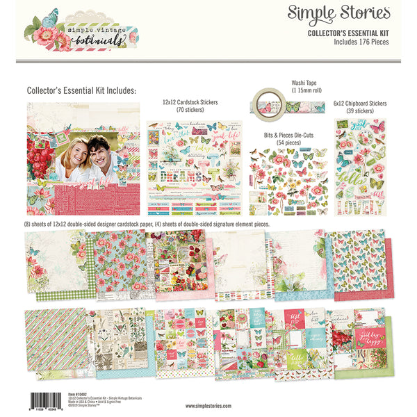 Simple Vintage Botanicals Collector's Essential Kit Simple Stories