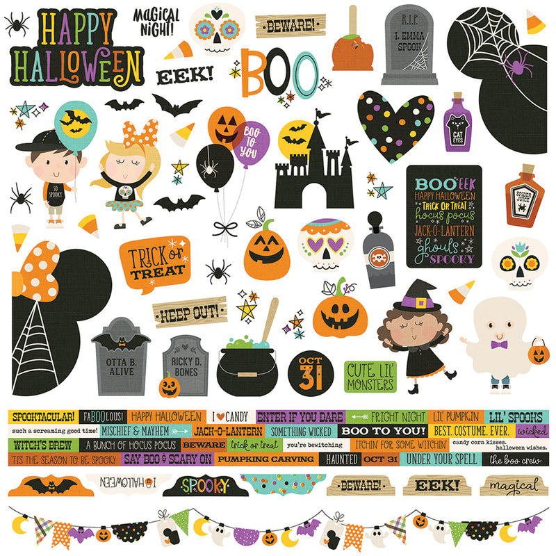 Say Cheese Halloween 12x12 Paper - FaBOOlous!