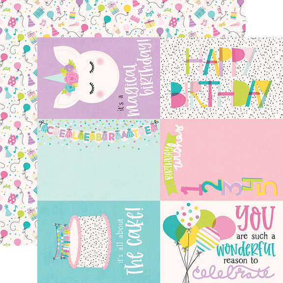 Magical Birthday 12x12 Paper - Party Time
