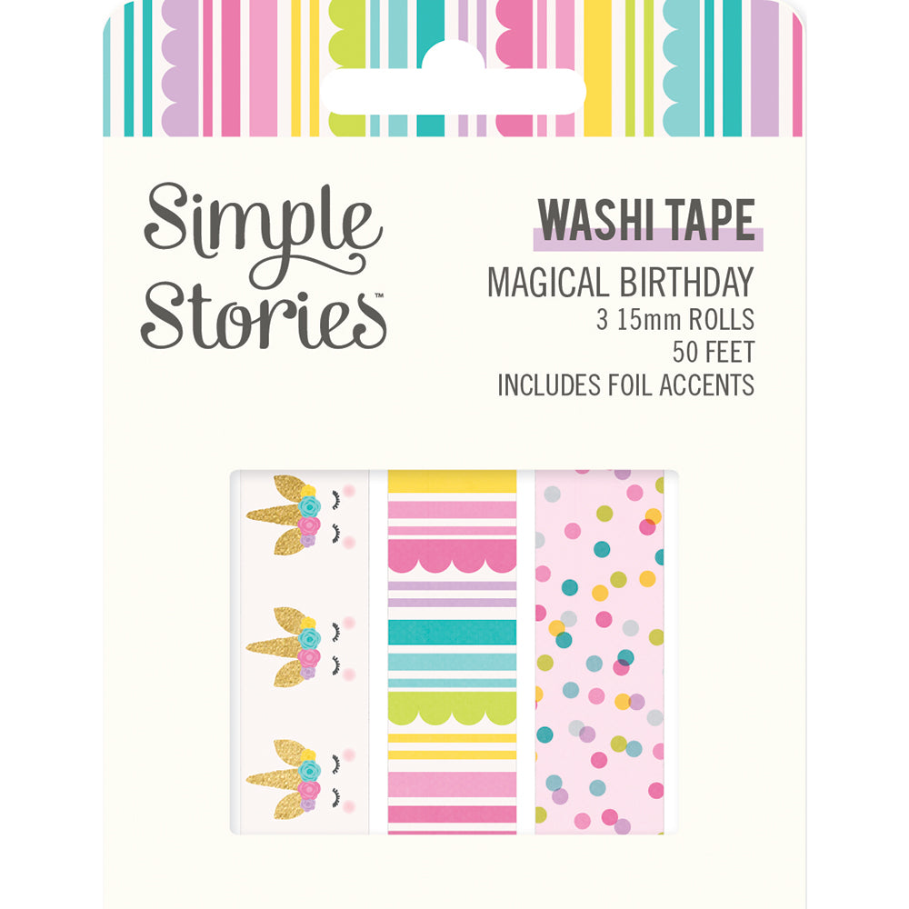 Magical Birthday Washi Tape