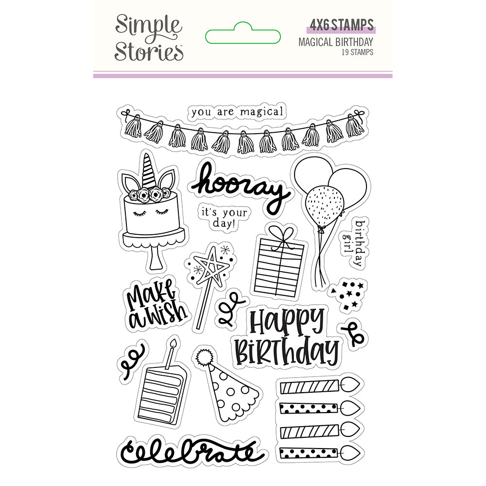Magical Birthday Stamps