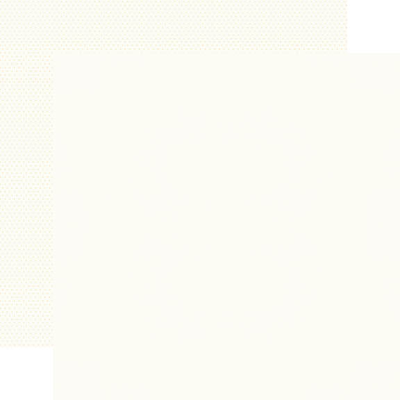 Color Vibe 12x12 Textured Cardstock - Cream