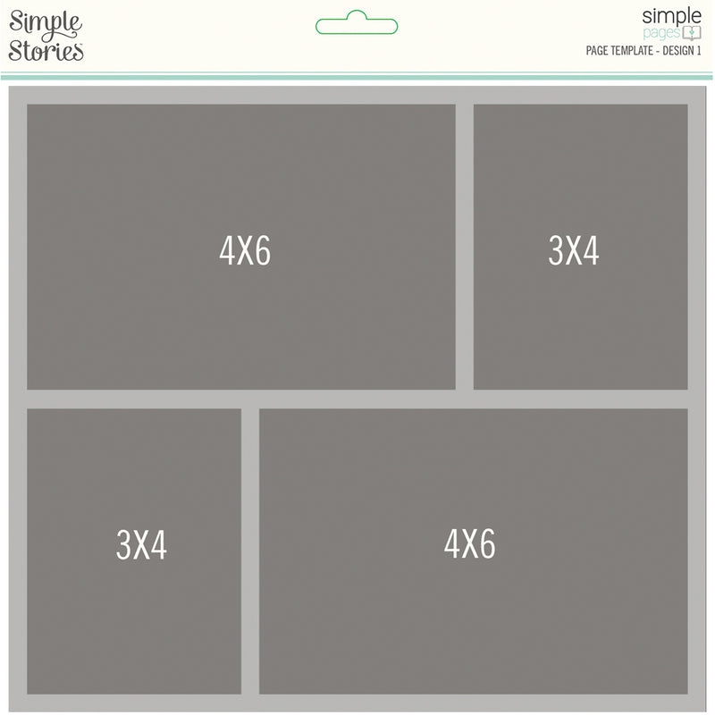 Simple Pages Photo Mat Templates