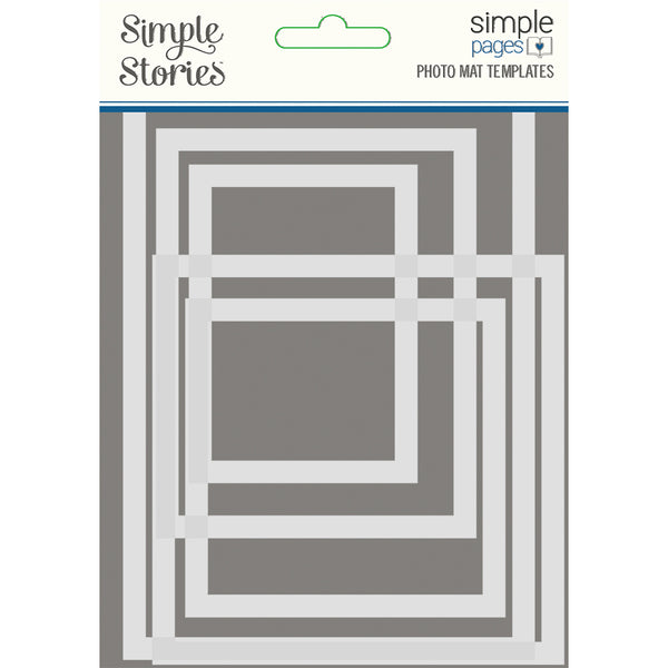 Simple Pages Page Templates - Photo Mat Templates – Simple Stories