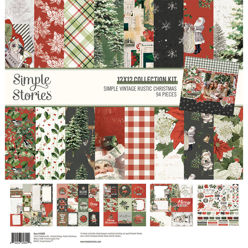 Simple Vintage Rustic Christmas - Collector's Essential Kit