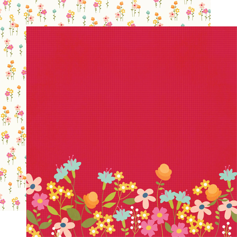 Color Vibe 12x12 Textured Cardstock - Robin's Egg