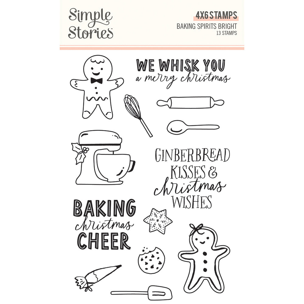 Baking Spirits Bright - Stamps