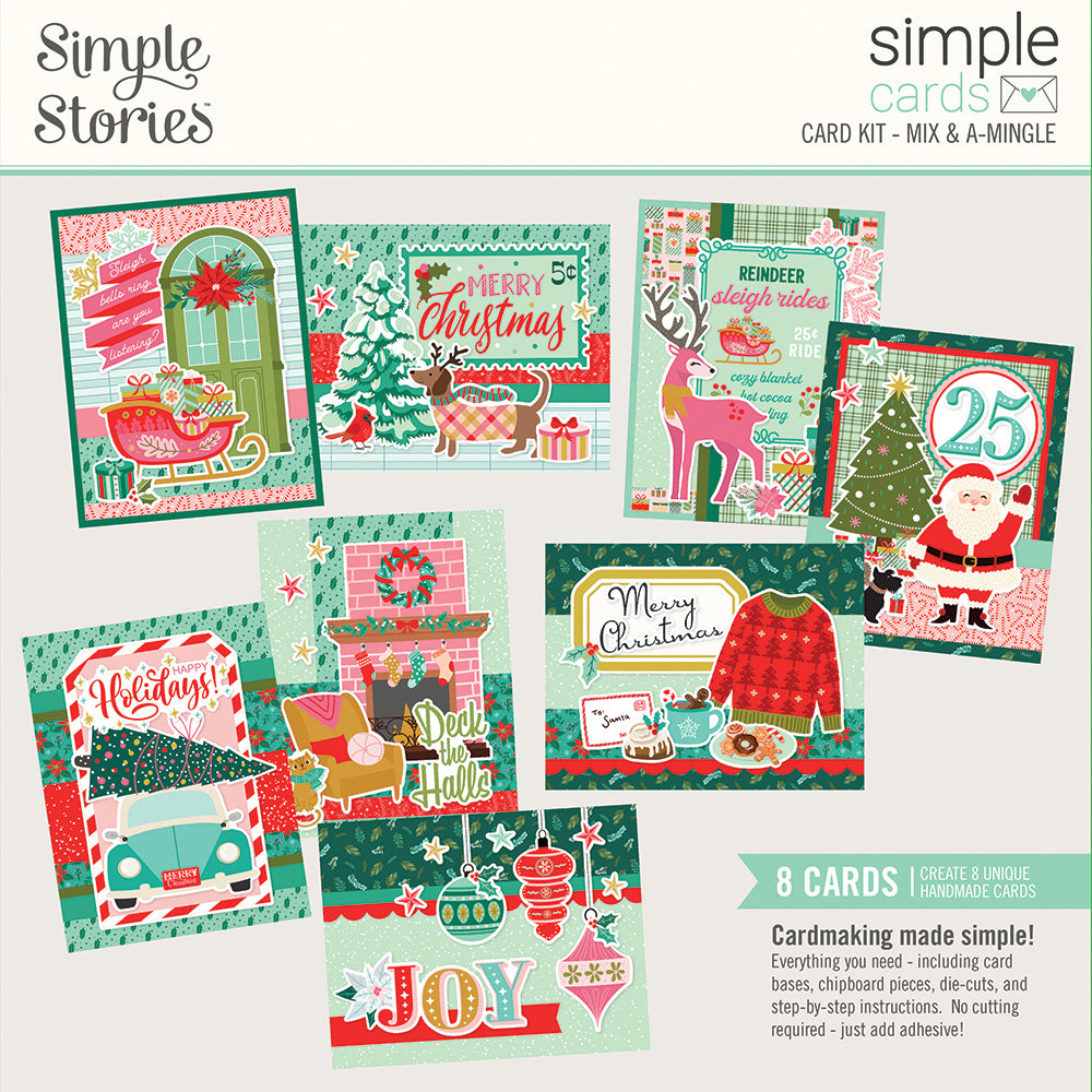 Mix & A-Mingle - Simple Cards Card Kit