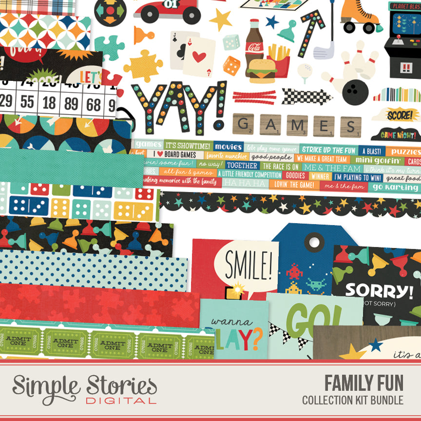 Family Fun Digital Collection Kit Bundle