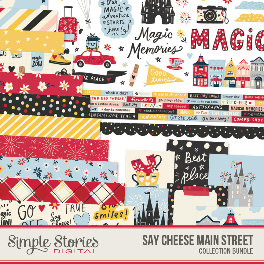Say Cheese Main Street Digital Collection Kit