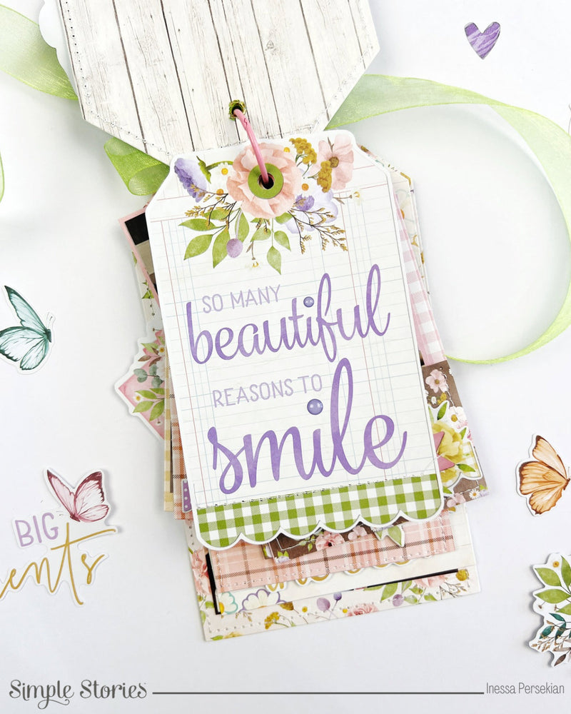 Large Tag Mini Album Inspired by Big Bits Tag