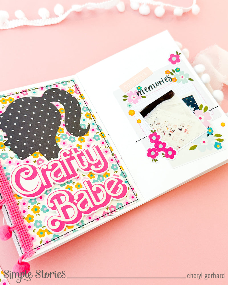 I'm a Totally Fabulous Crafty Girl mini album