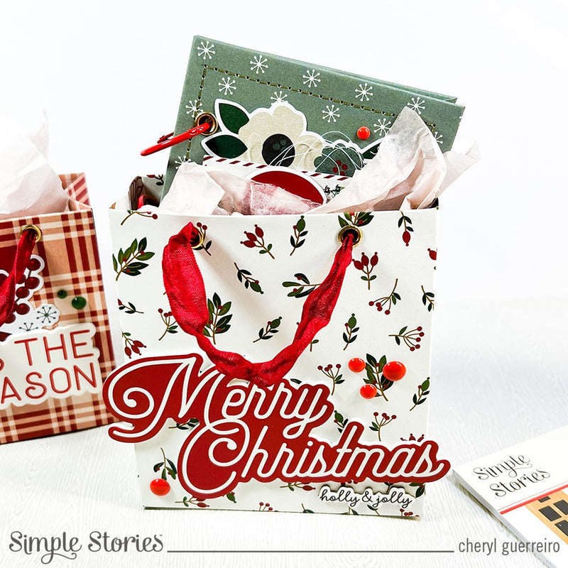 'Tis the Season Gift Bags and Mini Album!