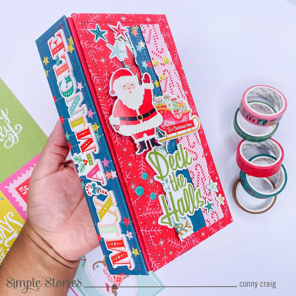 Deck The Halls Album Simple Stories deck-the-halls-album-simple-stories