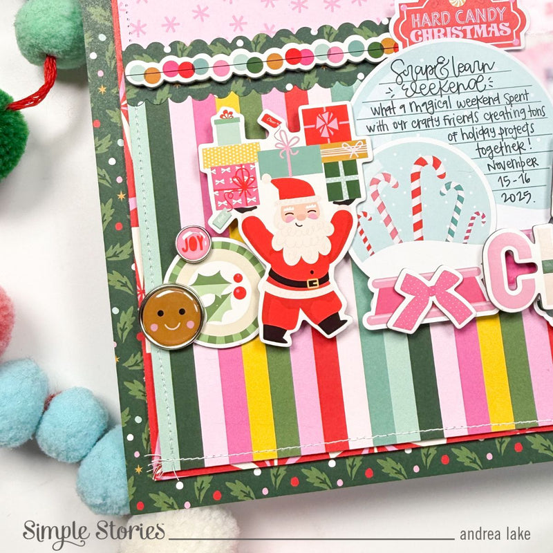 Merry Christmas 12x12 Layout — by Andrea Lake