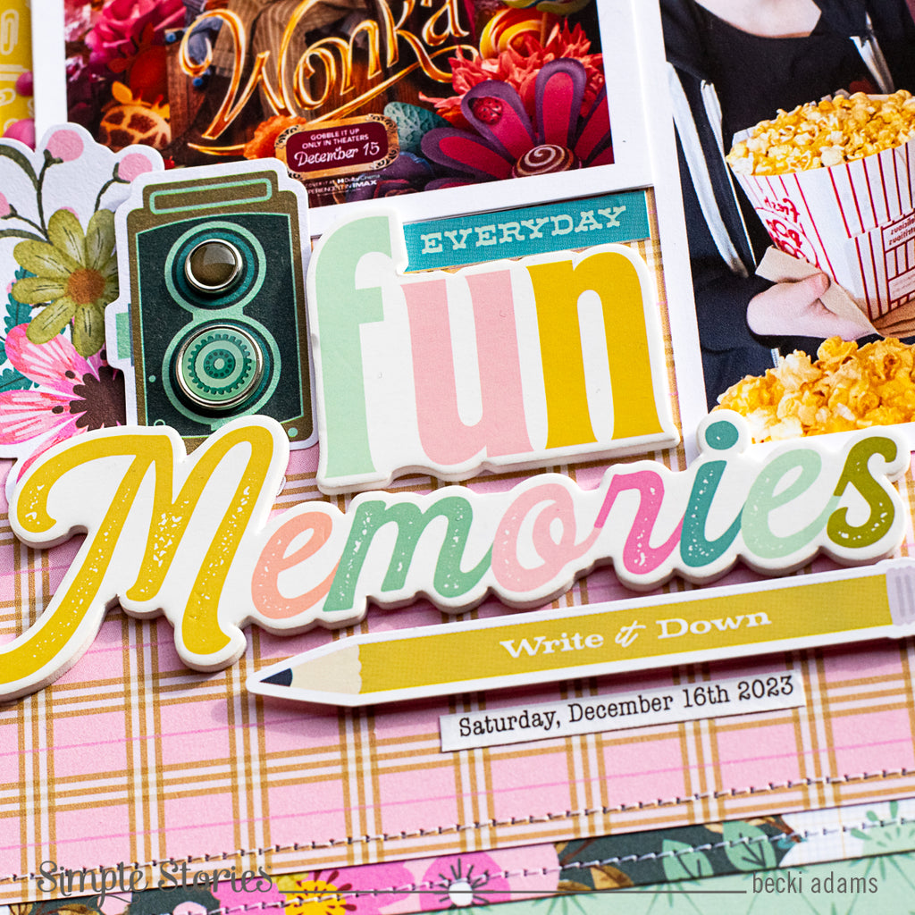 Memories Documented Simple Stories