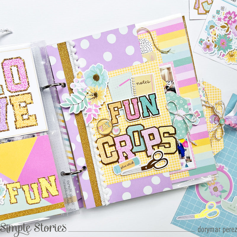 Simple Stories Crafty Babe Collection Kit 30x30cm Simple Stories Crafty Babe Collection Kit 30x30cm