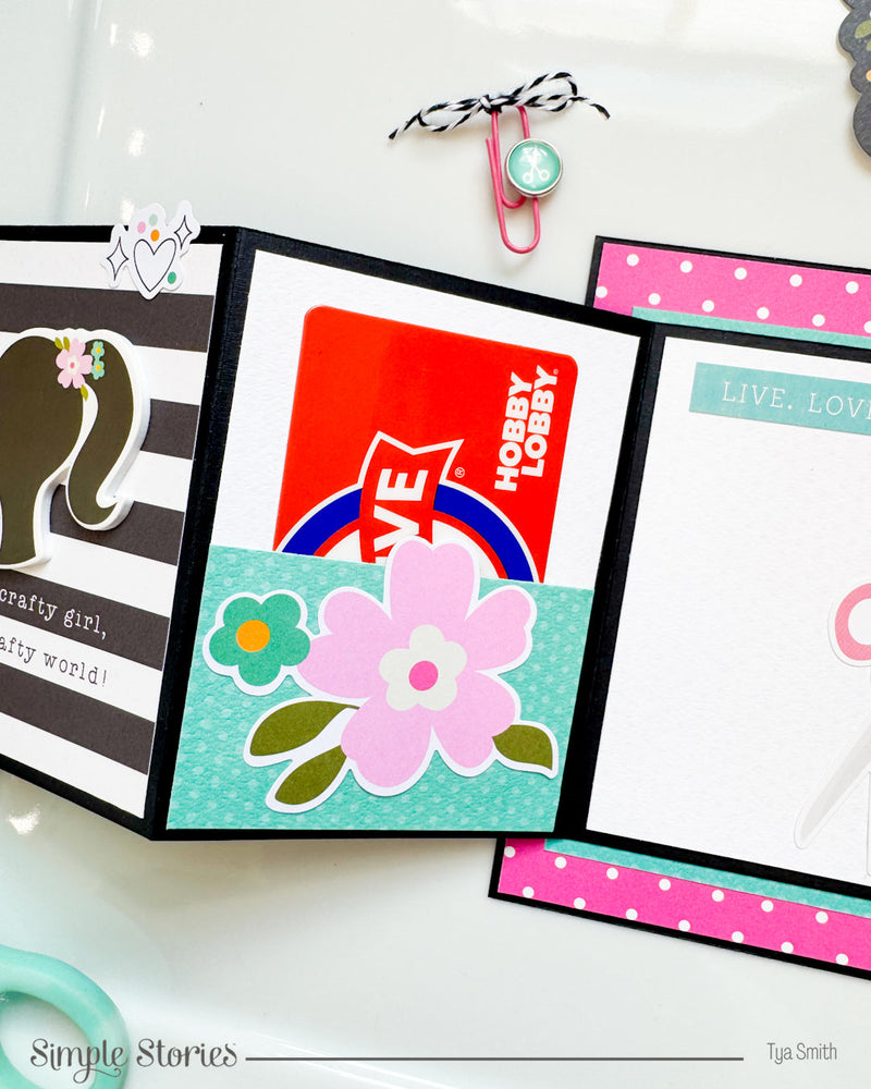 Crafty Babe card/gift card holders