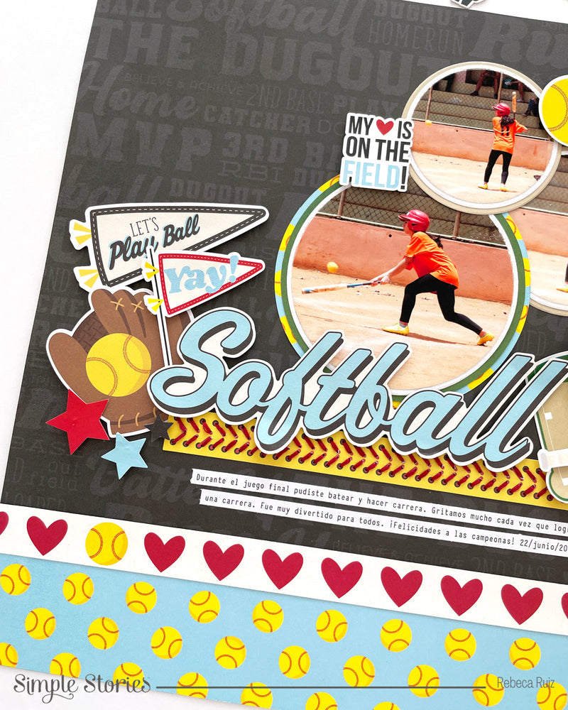 Softball Simple Let's Play Ball! – Simple Stories