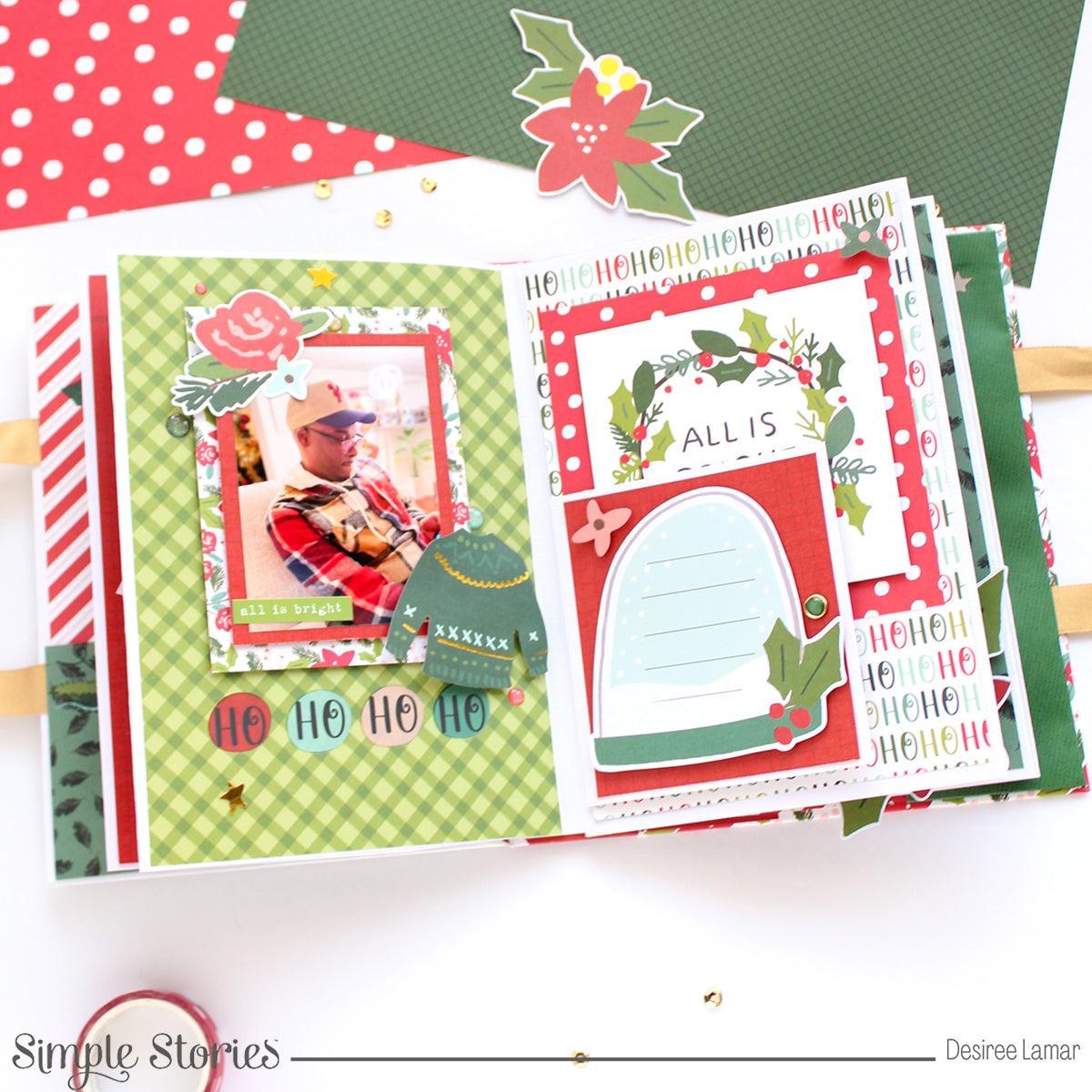 Santa's Village Binder  Simple Stories