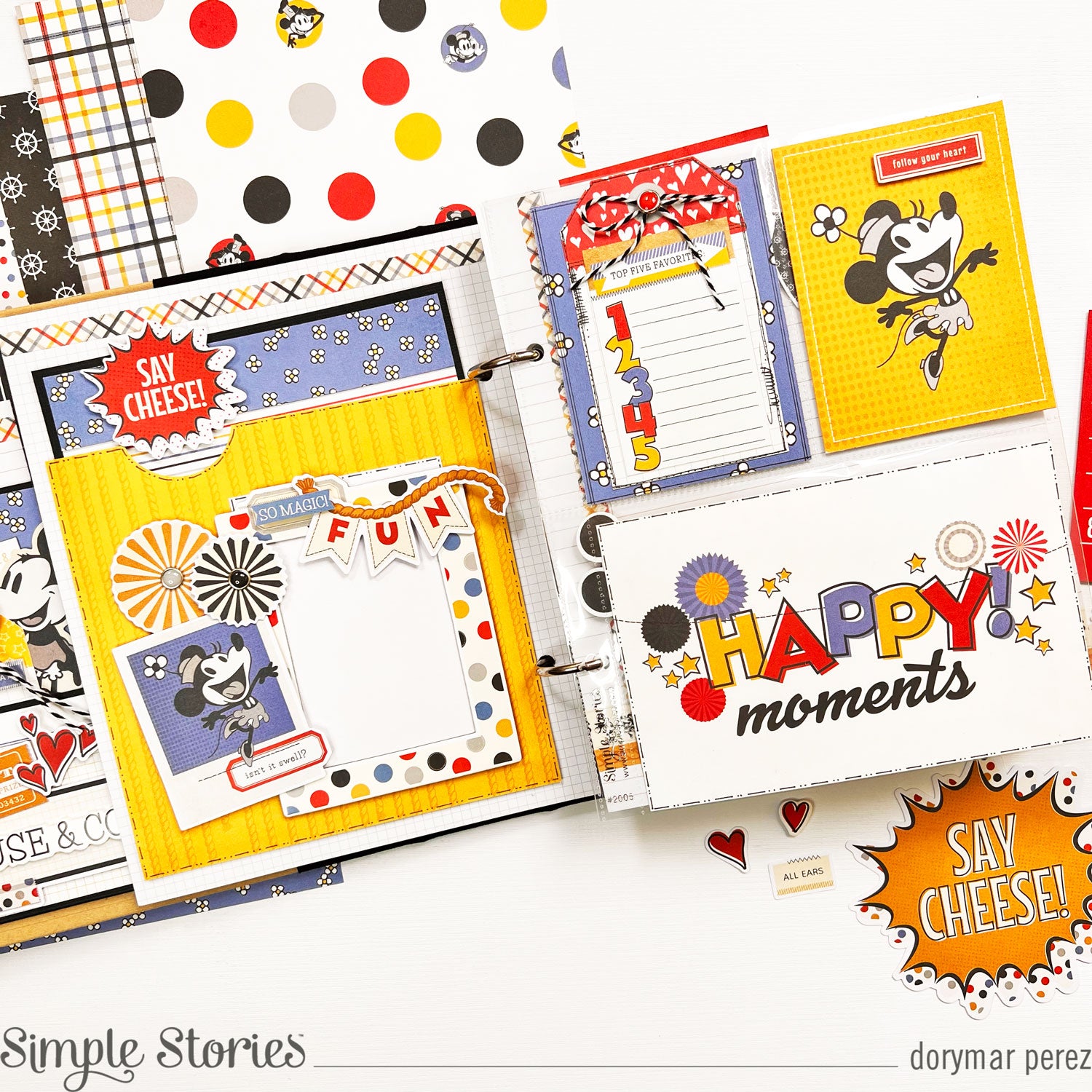Classic Mouse Mini Album – Simple Stories