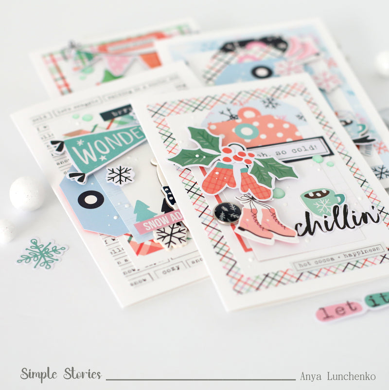 Small Winter Card Beautiful Winter Cards – Simple Stories