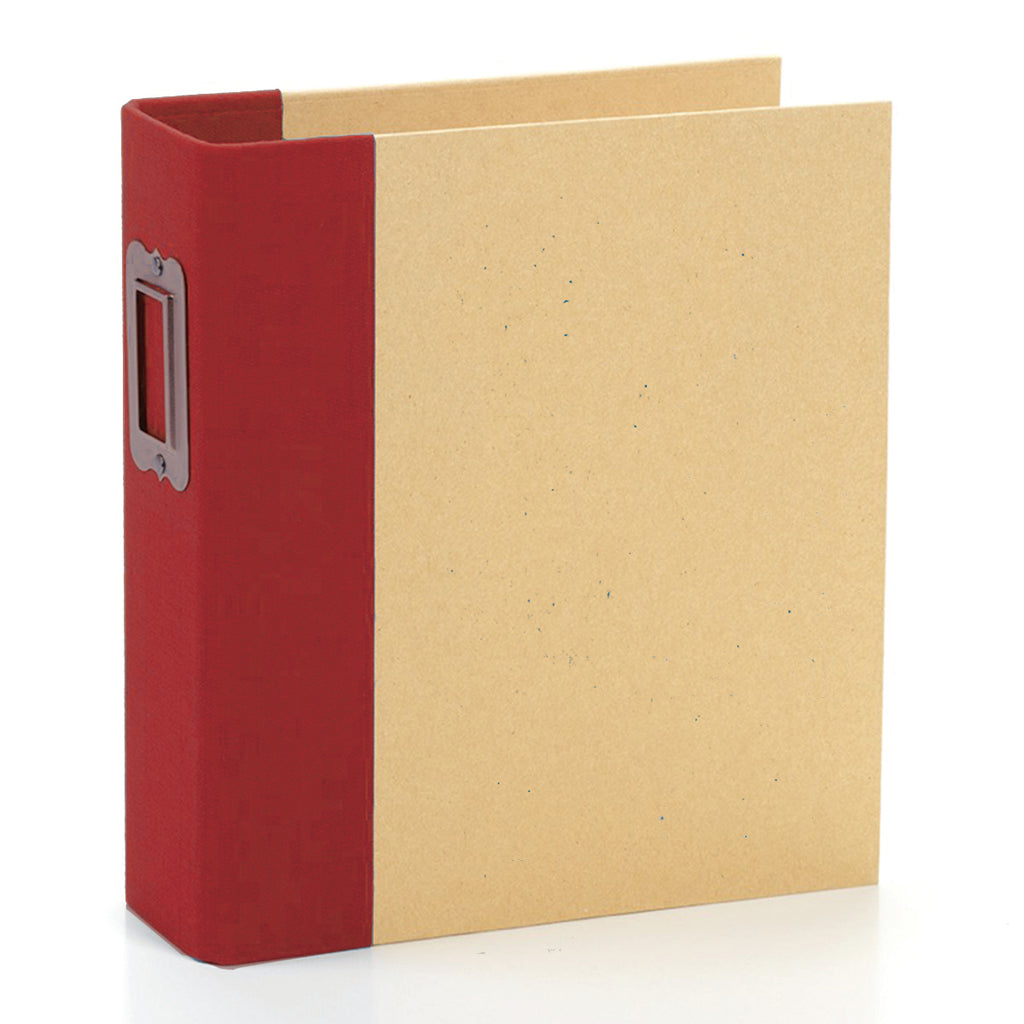 New! Limited Edition 6x8 SN@P! Binder - Cranberry