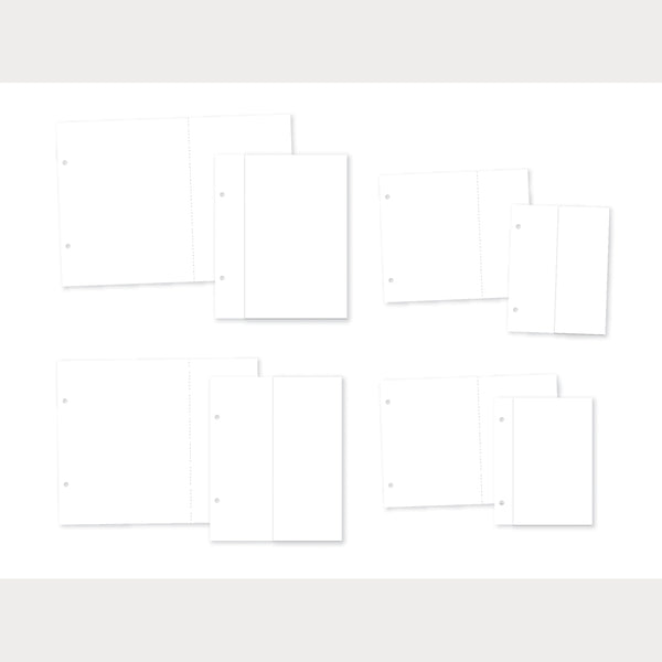 4x6/6x8 SN@P! - Flip Page Binder Inserts – Simple Stories