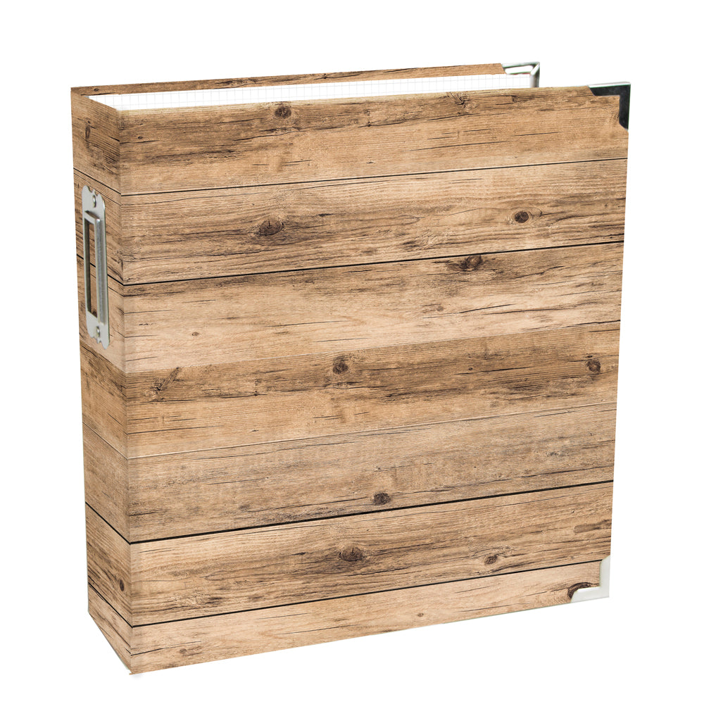 New!  Limited Edition 6x8 SN@P! Binder - Hickory