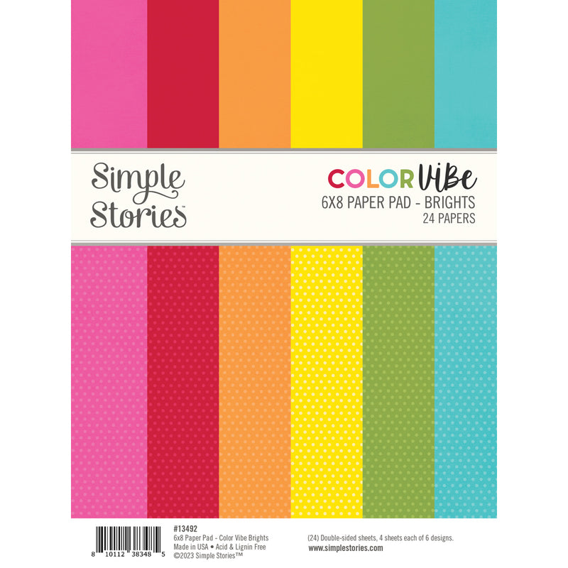 NEW! Color Vibe - 6x8 Pad - Boho