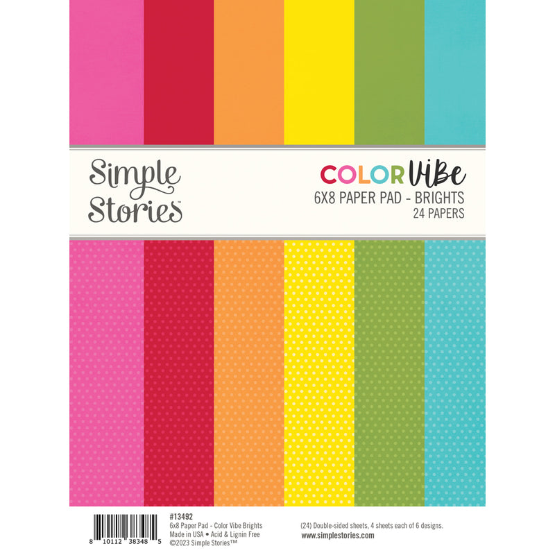 NEW! Color Vibe - 6x8 Pad - Bolds