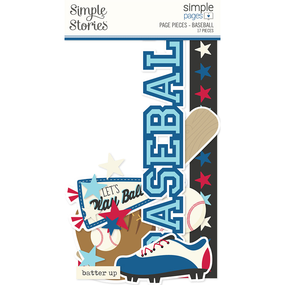 NEW! Sports Simple Set + Page Piece Sale - BASEBALL