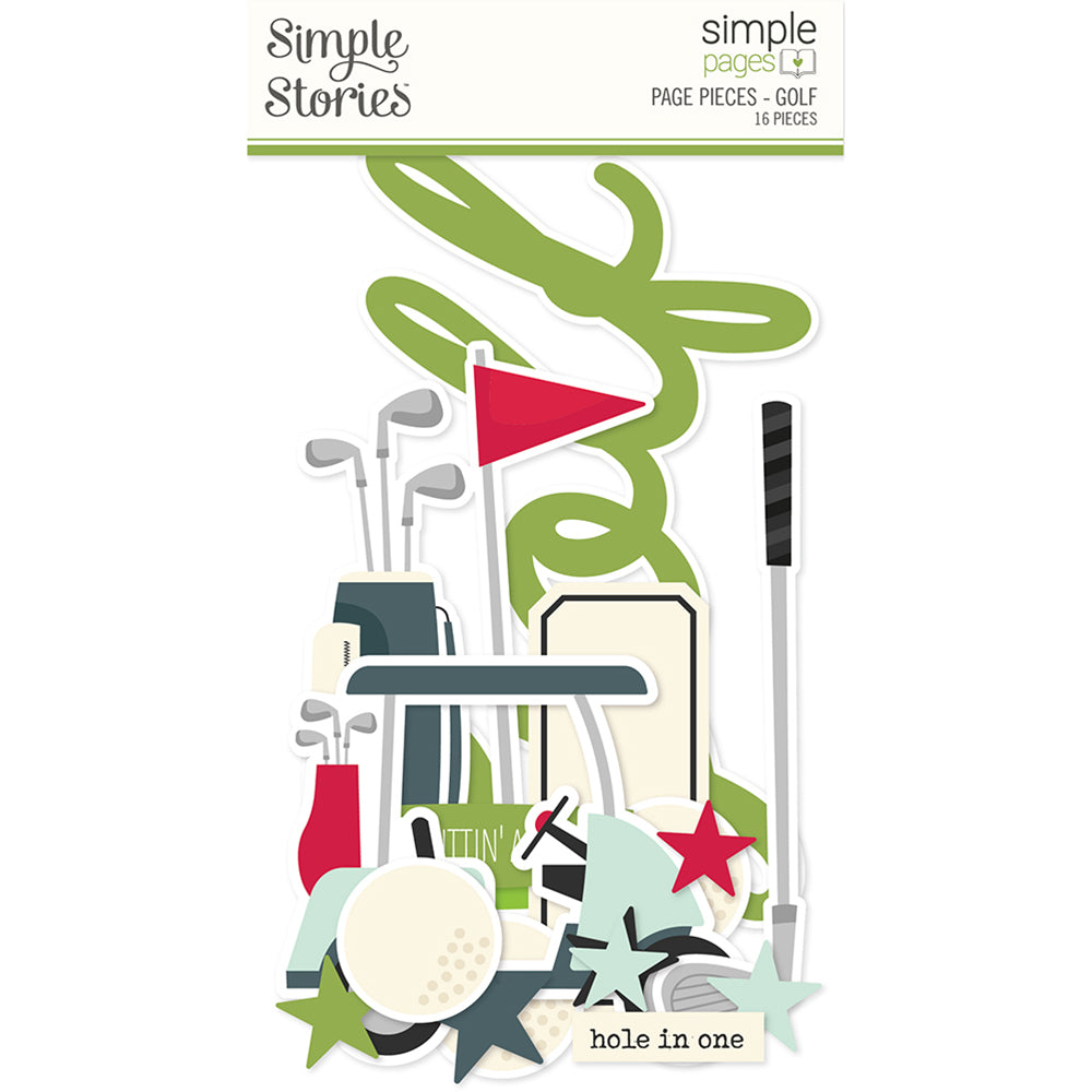NEW! Sports Simple Set + Page Piece Sale - GOLF