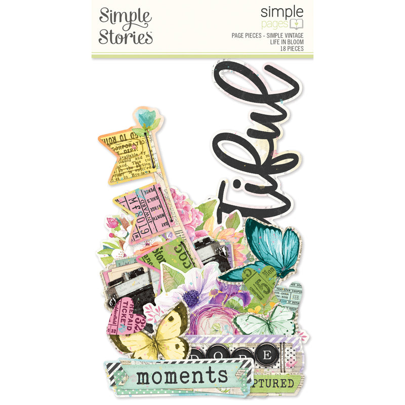 New! Simple Pages Page Pieces - Trail Mix