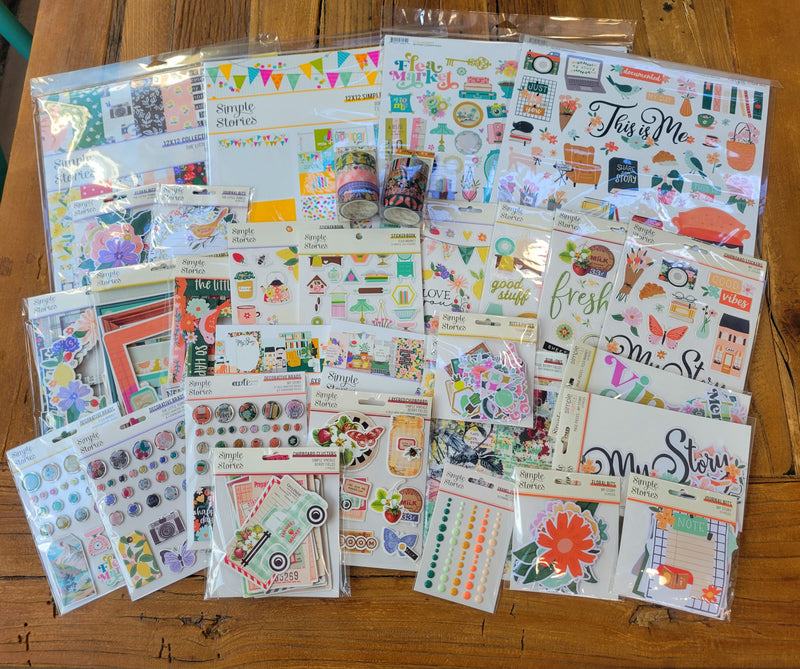 NEW! Simple Vintage Spring Garden Cards Class Kit