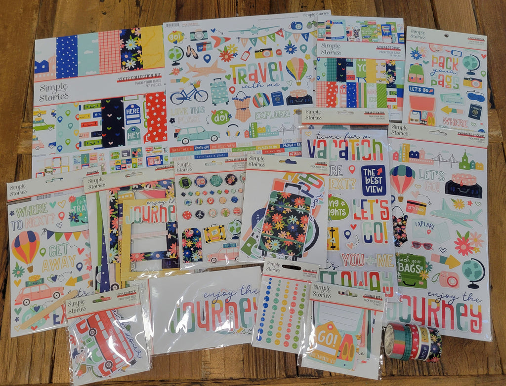 Pack Your Bags Mega Scrapbook Bundle