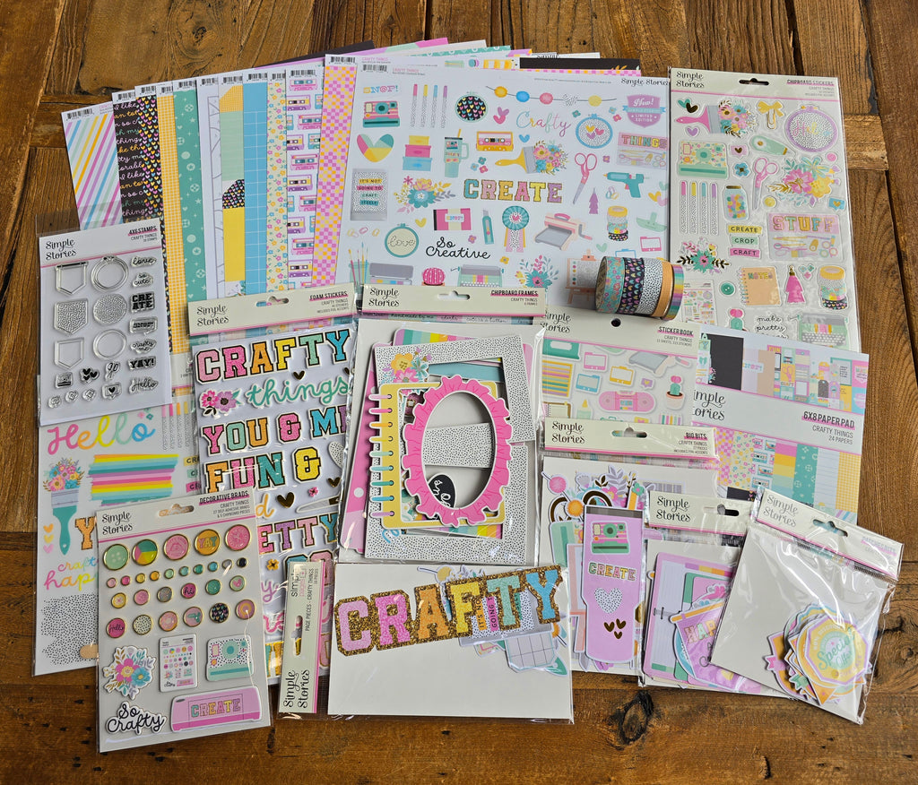 Crafty Things Scrapbook Bundle