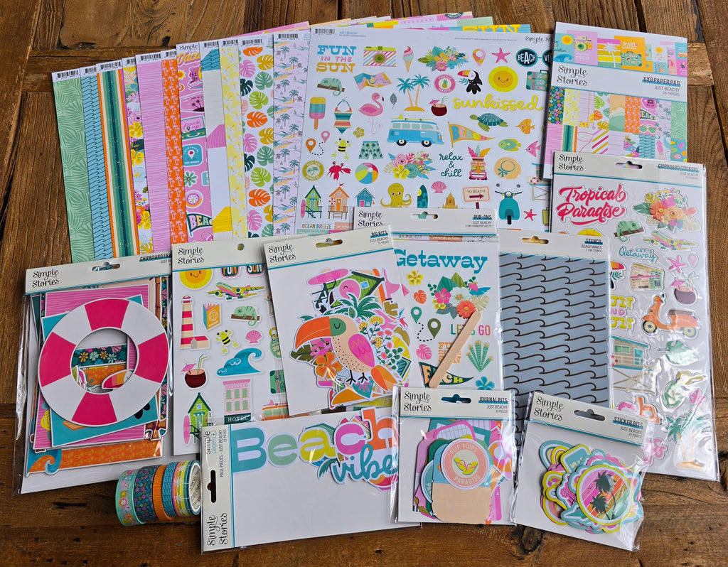 Just Beachy Scrapbook Bundle