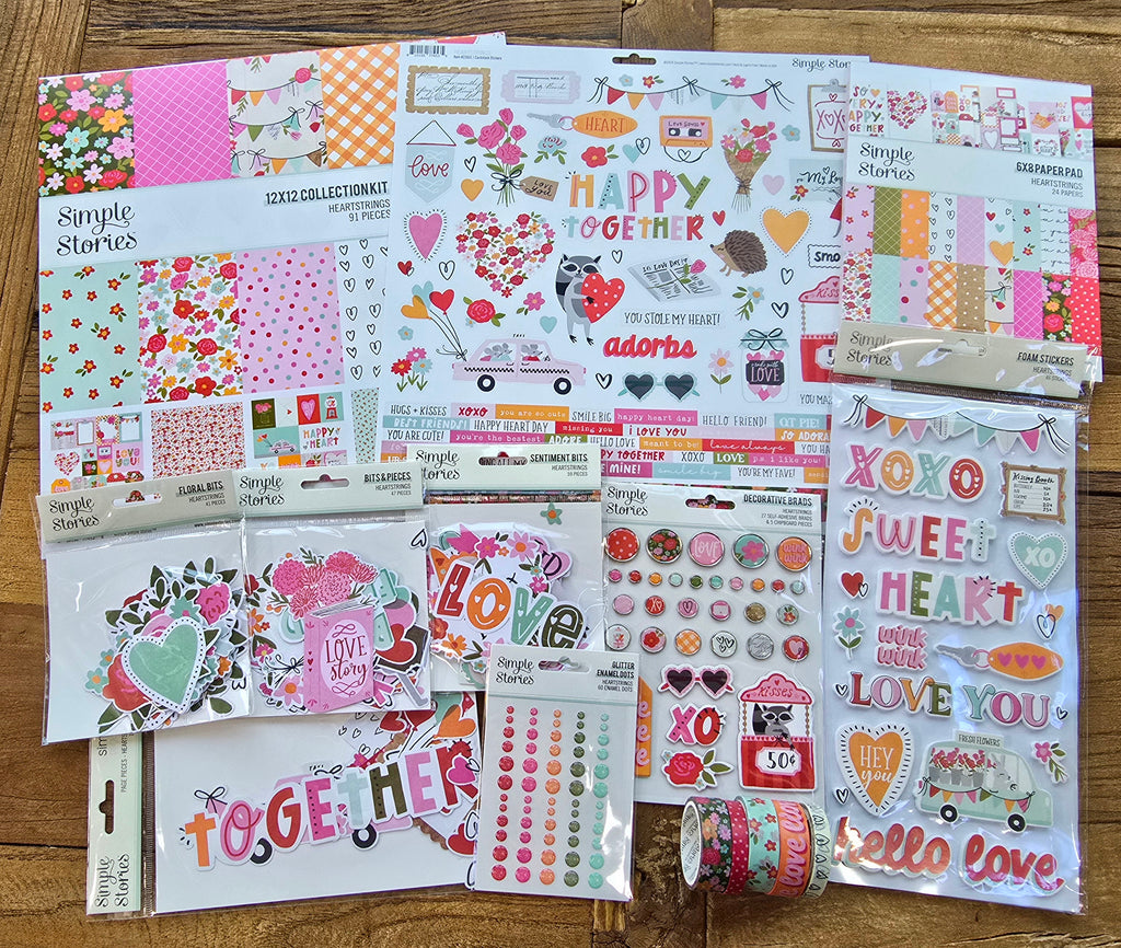 NEW! Heartstrings Scrapbook Bundle