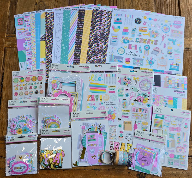 Crafty Things Scrapbook Bundle #3