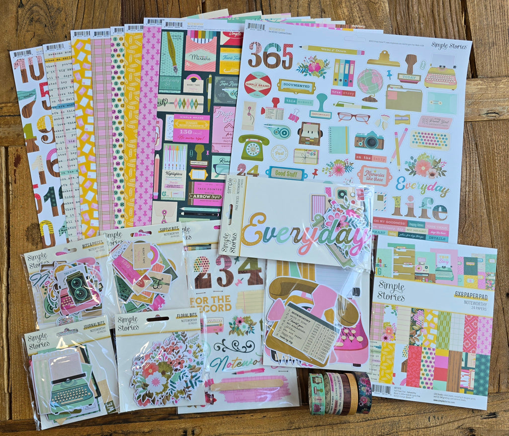 NEW! Noteworthy Scrapbook Bundle #2