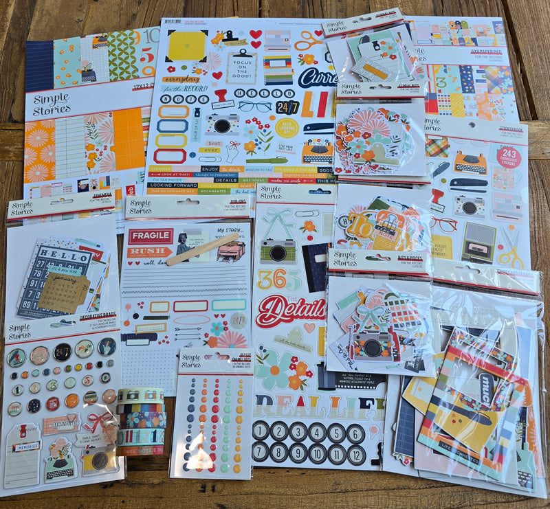 For The Record Mega Scrapbook Bundle #2