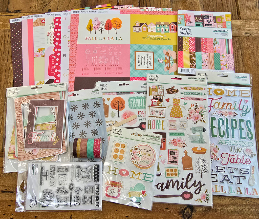 What's Cookin' ? Scrapbook Bundle #2