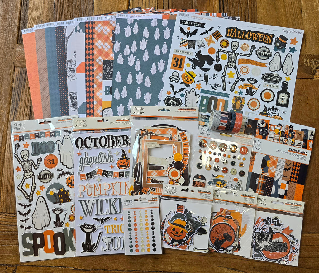 Scary Stories Scrapbook Bundle